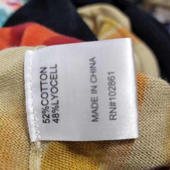 Dor Dor Couture Colorful Duster Vest Topper Watercolor M - Picture 4 of 4